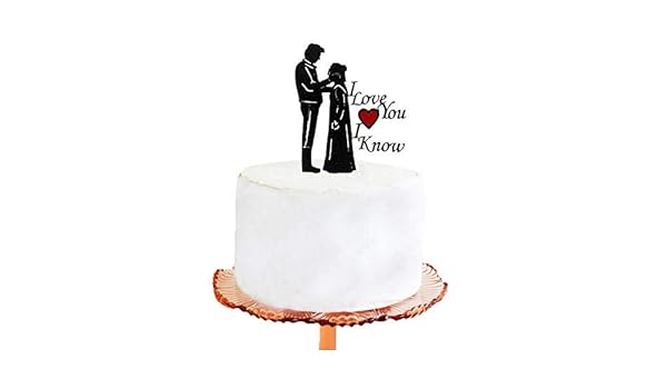 Wedding Cake Topper Starwars Leia Hans Solo 2 With A Red Heart