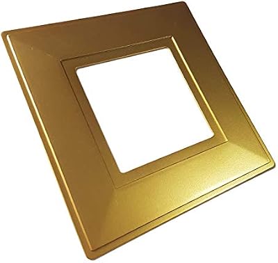 Generic Single Double Light Switch Plate Gold Hygienic Surround 145mm 175mm
