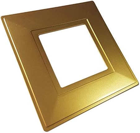 Generic Single Double Light Switch Plate Gold Hygienic Surround 145mm 175mm