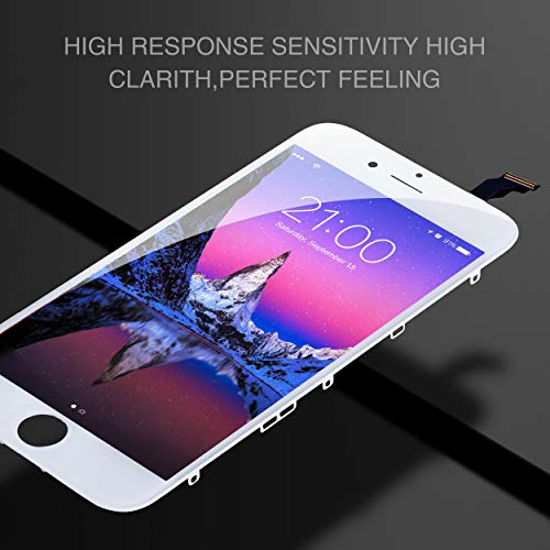 Refurbished 100% Original LCD Display + Touch Screen digitizer Assembly with Frame for iPhone 6 (4.7")