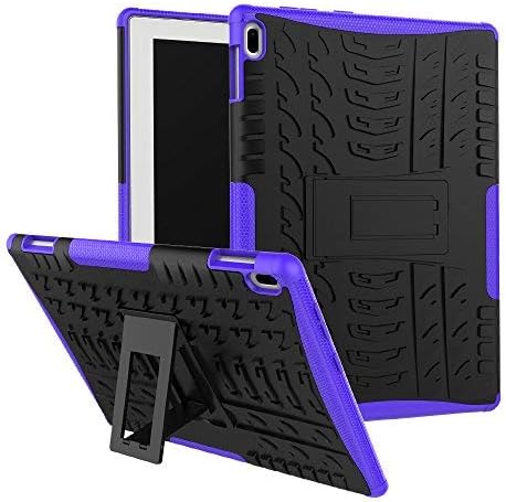 Maomi Lenovo Tab 4 10 Case (TB-X304F/N),[Kickstand Feature],Shock-Absorption/High Impact Resistant Heavy Duty Armor Defender Case for Lenovo Tab 4 10.1 inch 2017 Tablet X304F/N (Purple)