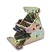Btibpse Foldable Support Bracket Folding Bracket Legs Hinge Lock Extension Support Bracket Foldable Self Lock Hinges with Screws for Table Bed Legs Cold Rolled Steel (4)