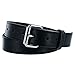 Hanks Extreme - Leather Gun Belt for CCW - Concealed Carry - 17oz. Premium Leather Belt - Made in USA - 100-Year Warranty - Black - Size 44