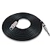 Pyle 30ft. Professional Microphone Cable - 1/4 Inch Male To XLR Female Audio Cord Connector 30 ft Black Heavy Duty Portable Speaker Cable Wire Adapter -Delivers High Sound - PPMJL30