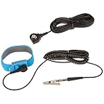 41hI5P8QF9L. SS150 Bertech-ESD-High-Temperature-Rubber-Mat-Kit-with-a-Wrist-Strap-and-a-Grounding-Cord-2-Wide-x-3-Long-x-008-Thick-Blue
