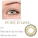Oanono Multi-Color Cute Contact Lenses Color Blends Cosplay Eyes Cosmetic Makeup Eye Shadow With a Case (A Pair)