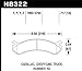 Hawk Performance HB322Y.717 LTS Light Truck and SUV Street Brake Pads