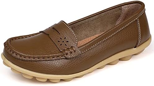 Women's Genuine Leather Casual Penny Loafers Slip On(up to 55% Off)
