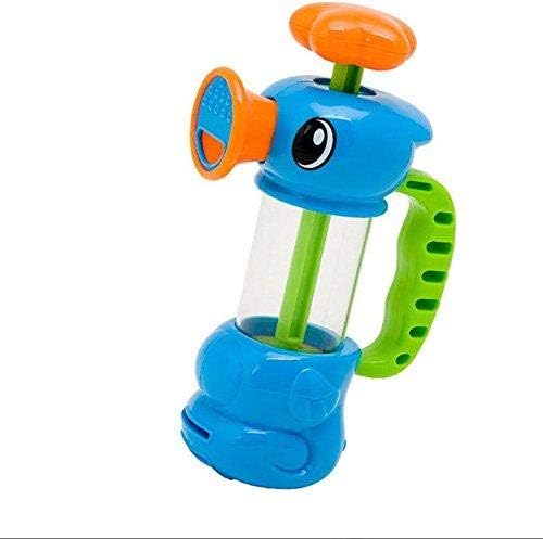 Renquen Hippocampus Water Pump Sprinkler Children Bathtub Toy Hippocampus Water Gun Water Play Toy for 3-6 Years Old