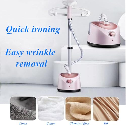 Beauenty Vertical Clothes Garment Steamer,2000W,Height Adjustable With Built-In Ironing Board,Heat Insulated Steam Hose,40 Second Heating,Stainless Steel Nozzle,Hanging Vertical Electric Iron