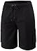 Tesla TM-MSB01-BLK_X-Large Men's Swimtrunks Quick Dry Water Beach MSB01