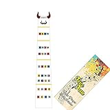 FineFun Violin Finger Guide /Fingerboard Sticker Fret guide Label Finger Chart For Size 4/4,3/4 ,2/1,4/1,8/1,10/1 (4/4 Transparent)