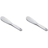 Norpro 7.5" Long Flexible Heat Resistant Nylon Spatula Scraper, Set of 2