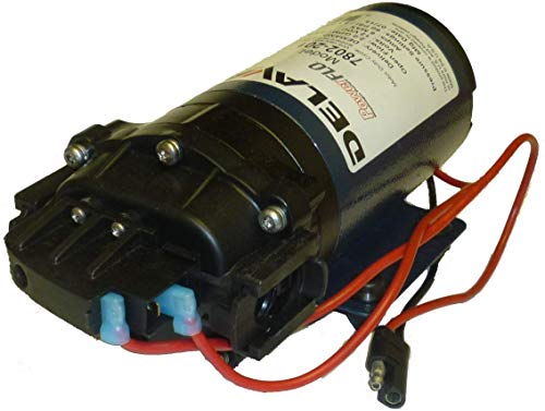 Delavan 7800 Series Diaphragm Pump 12V, 60 PSI, 2.0 GPM, Demand Pump, QA Ports