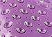 NTTR Non-Slip Anti-Bacterial Massage 16 x 39 Inches Bath Mat, Purple