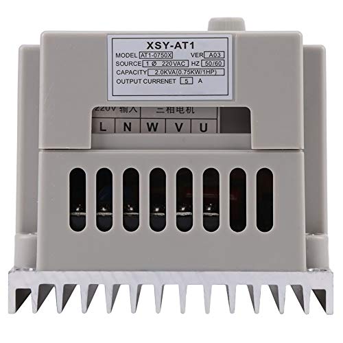 Jadpes Variable Frequency Drive,1pc AC 220V 0.75kW Adjustable-Frequency Drive VFD Speeds Controller Inverter Single Phrase Variable Frequency Drive - Thumbnail 3
