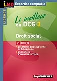 Le meilleur du DCG 3 Droit social (French Edition) by 