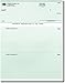 500 Printed Laser Computer Voucher Checks Compatible with Quickbooks - Green Diamond