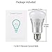 Wifi Smart LED Light Bulb Compatible with Alexa No Hub Required, LinkStyle E27 Smart Wifi Bulb RGB Multi Color Dimmable Daylight Night Light Timer App Control for iPhone iPad Samsung Galaxy(2 Pack)