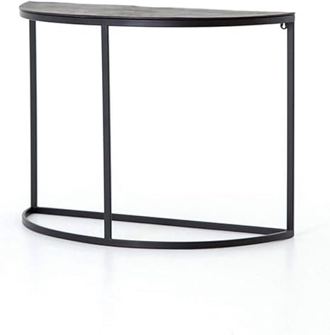 Mesa de Porche semicircular nórdica contra la Pared Varios Casos