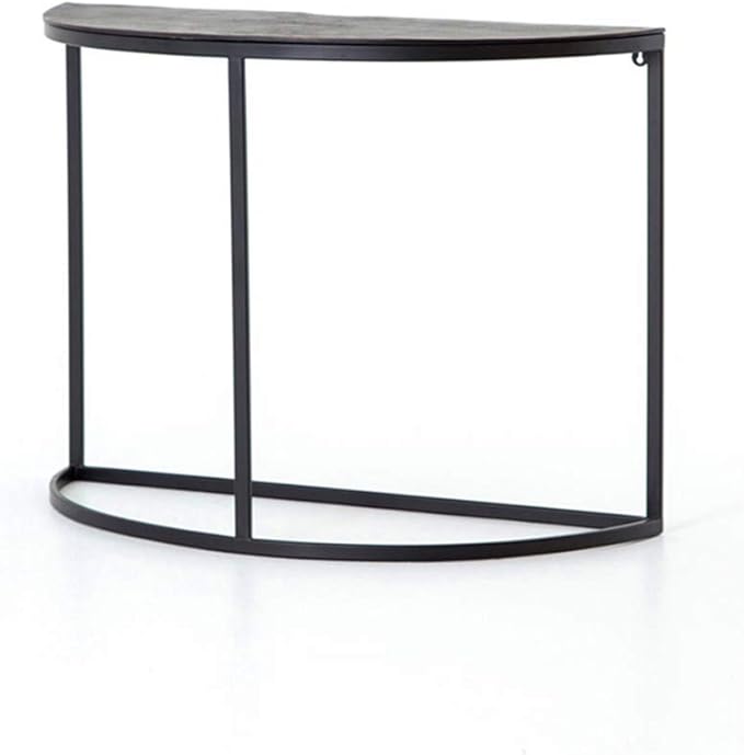 Mesa de Porche semicircular nórdica contra la Pared Varios Casos