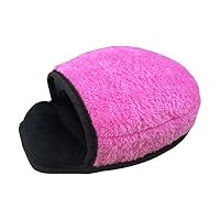 Black Temptation USB Heated Mouse Pad Mouse Hand Warmer with Wristguard Warm Winter Magenta