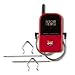 Maverick ET-733 Long Range Wireless Dual Probe BBQ Smoker Meat Thermometer Set - NEWEST VERSION With a Larger Display and added Features (Red)