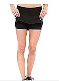 Adidas Women's Running Response Skort ( Black/Blue) (Large)