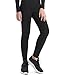 QCHENG Boys & Girls Compression Tights Sport Leggings Base Layer Soccer Hockey Thermal Pants for Kids
