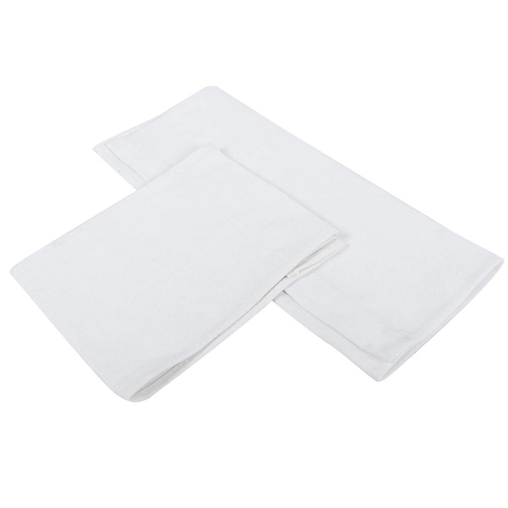 Cikonielf 1 Set Director Chair Canvas Replacement Seat Canvass Material Cloth Home Supplies Furniture Accessories(White)