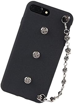 Levins- Retro Matte Chain Buckle Lovers IPHONE 6/6s Plus (5.5 inch) Mobile Phone Shell (Black)