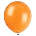Pumpkin Orange Latex Balloons, 12