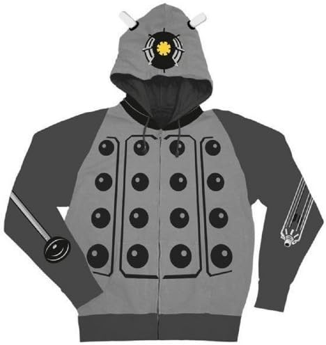 Doctor Who Dalek Costume Mens Hoodie M Apparel