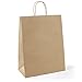 Halulu Brown Kraft Paper Bags, Shopping, Mechandise, Party, Gift Bags - Recycled Paper Bags 13