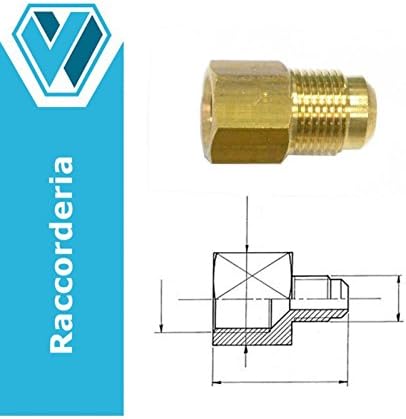 Wigam UR3-108 giunto ridotto 5/8'' M per 1/2'' F