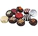 Hazel & Creme Happy Birthday Cookie Gift – Birthday Food Gift – Chocolate Covered Cookies – Chocolate Gift Box – Variety Gourmet Food Gifts (15 Cookies)thumb 1
