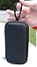 CASEBUDi Tough Travel Case - Mini - Black | Organize Accessories and Small Electronics | Sturdy, Stylish, Ballistic Nylon, Impact Protection for Travel or Storage