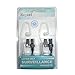 Reyinl 3.5mm Receiver/Listen Only Surveillance Headset with Clear Coil Tube for Two Way Radios-Pair