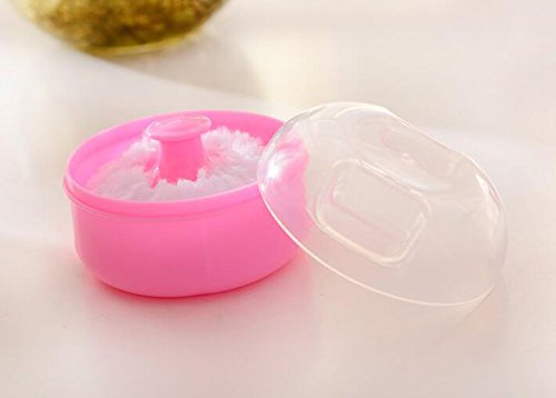 image for UPSTORE 2PCS(Blue + Pink) Plastic Empty Portable Refillable Baby Toddl