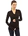 PattyBoutik Mama Cowl Neck Drop Shoulder Maternity Top (Black S)