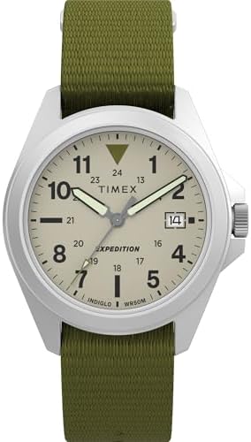 Amazon.com: Timex TW4B06800 Men's Expedition Scout Indiglo Fabric