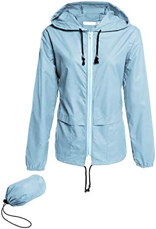 Avoogue Raincoat Women Lightweight 