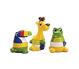 Kiddopotamus Stack The Pack Interchangeable Stacking Toy