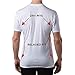 Men's Sweatproof Undershirt | Cotton V Neck T-Shirt with Underarm Sweat Pads | Original Fit | Aluminum-Free Alternative | White | X-Large