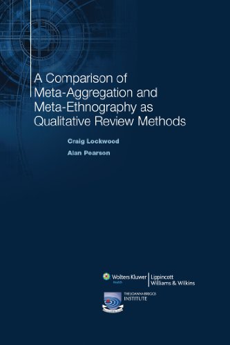 A Comparison of Meta-Aggregation and Meta-Ethnography as Qualitative Review Methods (The Lippincott-Joanna Briggs Institute Series on Synthesis Science in Healthcare)