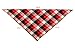 JIIANERY Pet Heroic 2Pcs-4Styles Pet Dog Cat Bandana Square Bibs Scarf Pet Dog Cat Kerchief Neckerchief Set Accessories Suitable for Medium&Large Pet Dog Cat