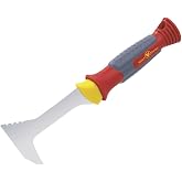 WOLF-Garten Premium Joint Scraper KF-2K (One-Handed Joint Scraper for Removing Moss and Weeds in Panel Joints, Wall Corners, Non-Slip Handle with Soft Insert) 2729000