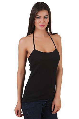 q-rious women's cotton lycra halter slips