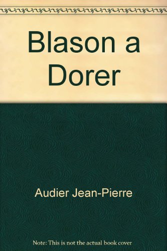 Blason à dorer