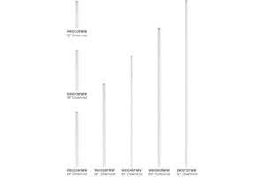 Hinkley 48" Downrod, Matte White